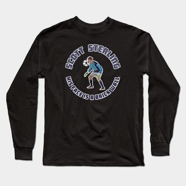 Studio C - Scott Sterling - Brick wall Long Sleeve T-Shirt by Barn Shirt USA